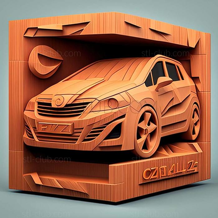3D мадэль Opel Zafira (STL)